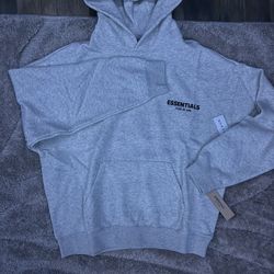 Essentials hoodie and shorts 