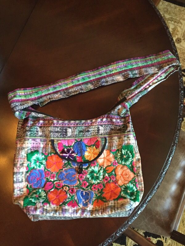 Handcrafted Boho Mexican Crossbody Bag