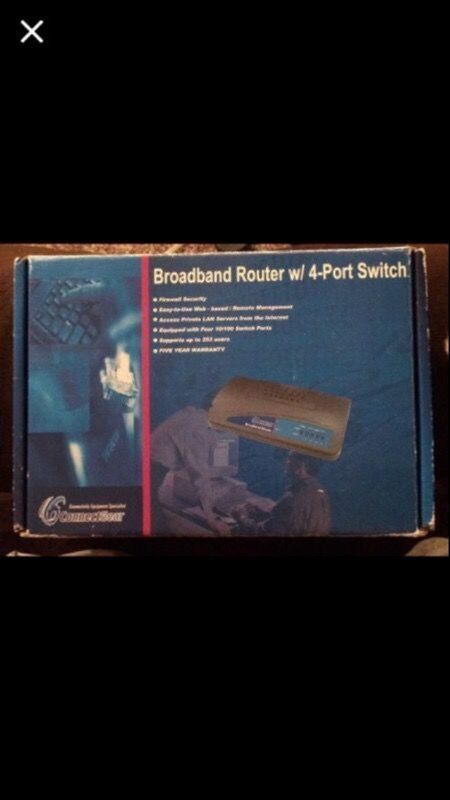 Broad band router