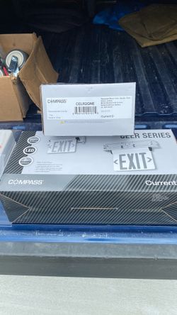 Commercial exit signs NIB