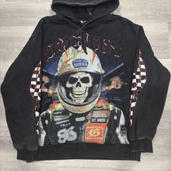 GodSpeed Skull racer hoodie