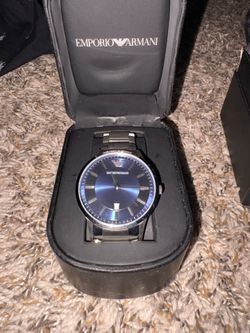 Emporio Armani AR2477 Renato Blue Dial Men's Watch