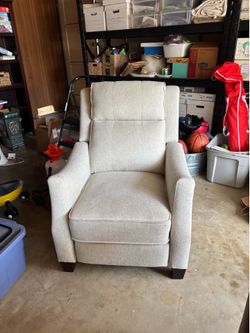 Free Cream Recliner Chair