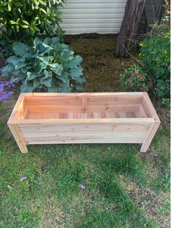 Handmade 4ft Cedar Planter Box