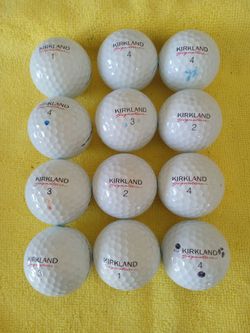 Golf Clubs  - 12 - KIRKLAND Golf Balls