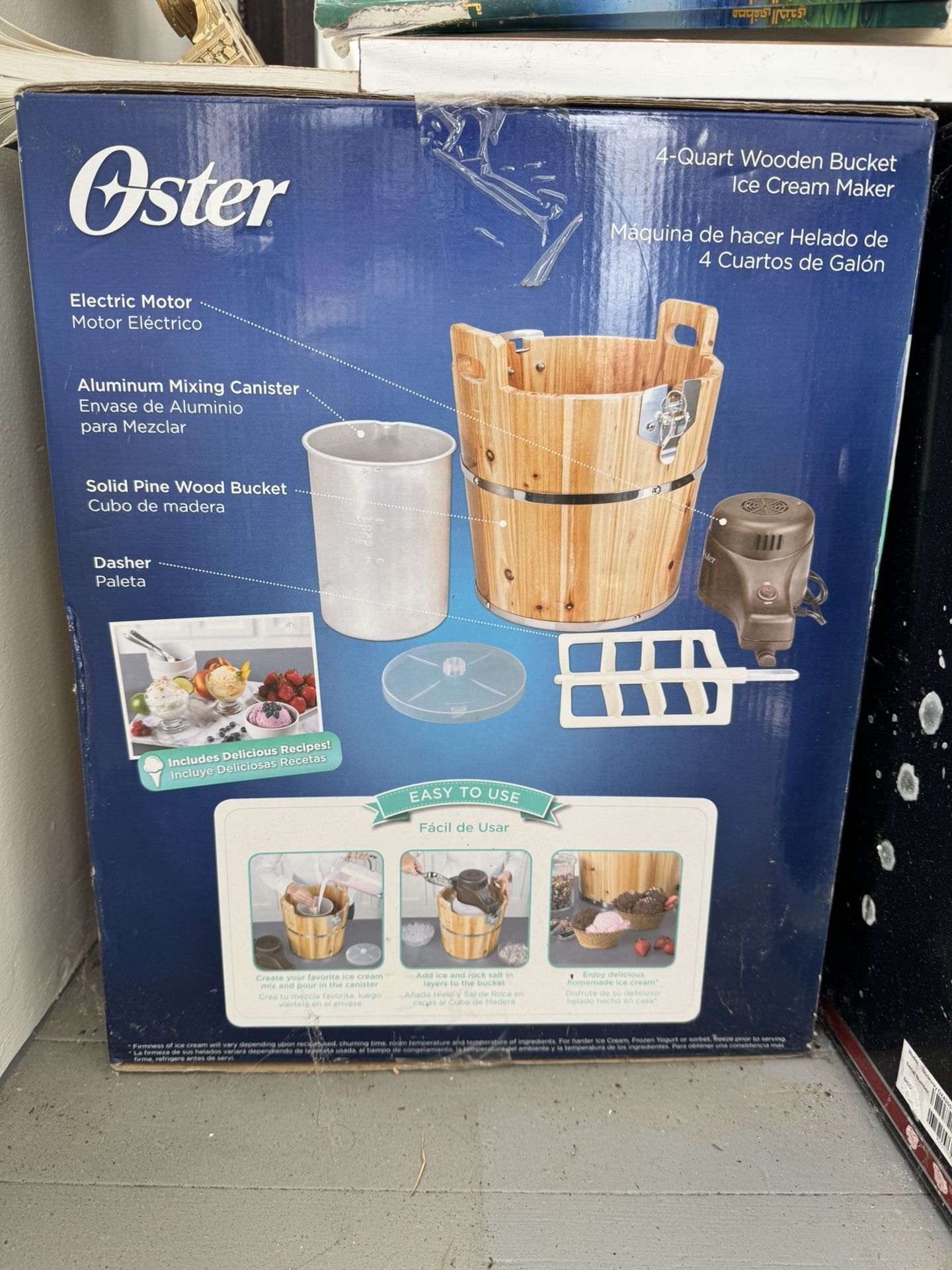Wooden Bucket Ice Maker