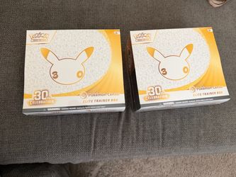 Pokémon TCG 30th Celebration Elite Trainer Box x2