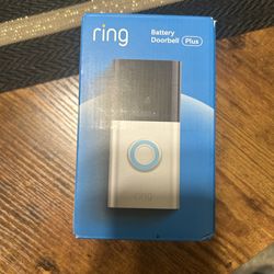 Ring doorbell plus (wireless )