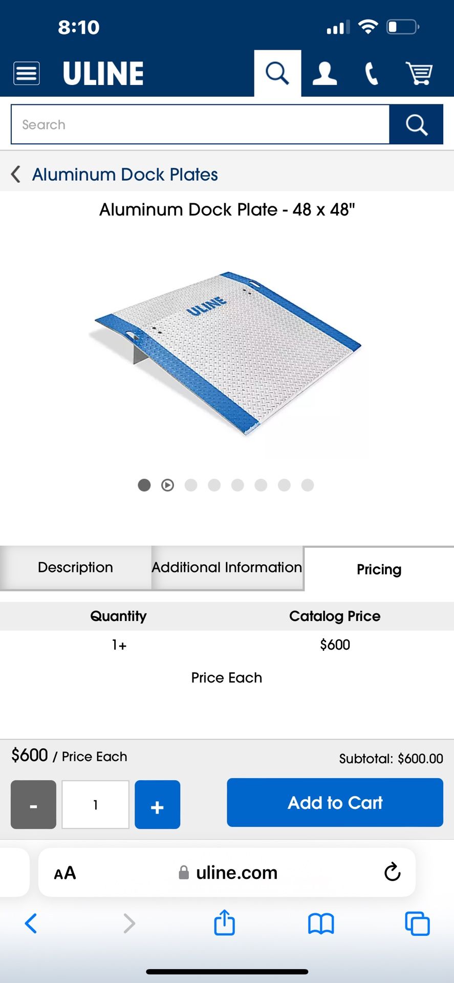 Dock Plate