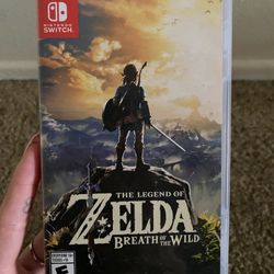 Zelda Breath Of The Wild (Switch Game)