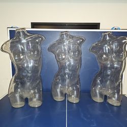 3 Self Standing Victoria Secret Mannequins 