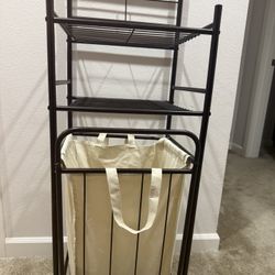 Laundry Tower With Hamper 