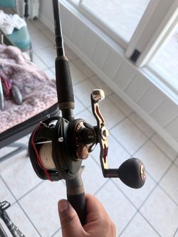 Penn Fathom 400hs with okuma swim bait rod