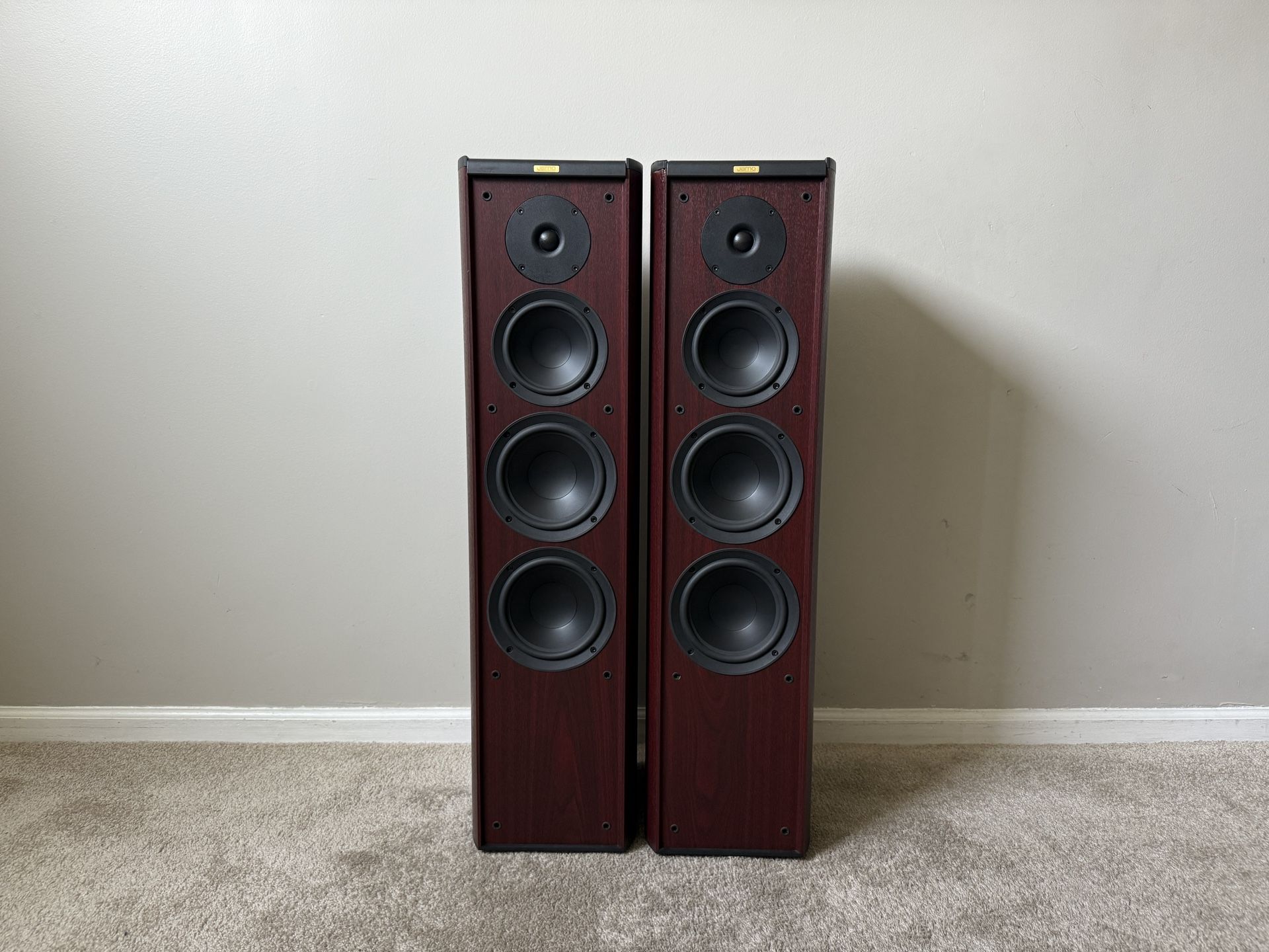 Jamo Classic 8 3 Way Tower Home Floor Standing Speakers