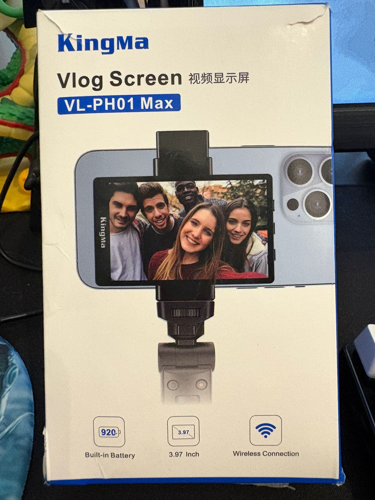 π±β¨ KingMa VL-PH01 Max Vlog Screen