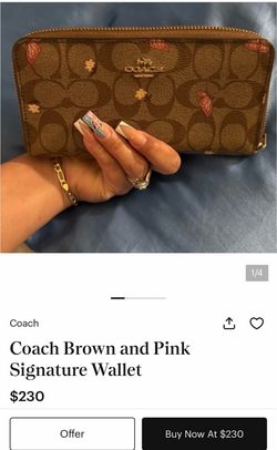 Coach Signature Wallet