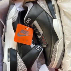 Air Jordan 3 Black Cement 