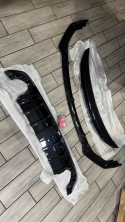 2025 Infiniti Q50 lip diffuser and wing combo