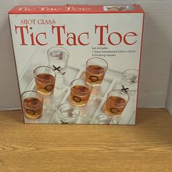 NewShot Glass Tic Tac Toe