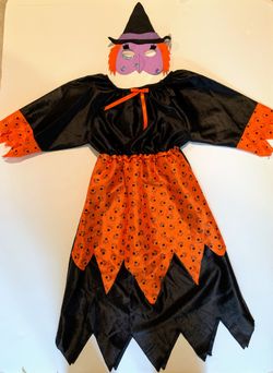 Little girls witch Halloween costume 4-6yrs