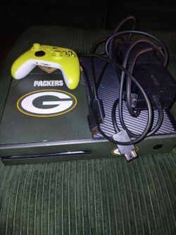 Xbox One Console Green Bay Packers sticker Skin