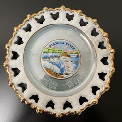 Vintage Niagra Falls Prospect Point Collector Plate - Made in Japan