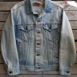 Vintage Levi Trucker Jacket 70(contact info removed) Made In USA