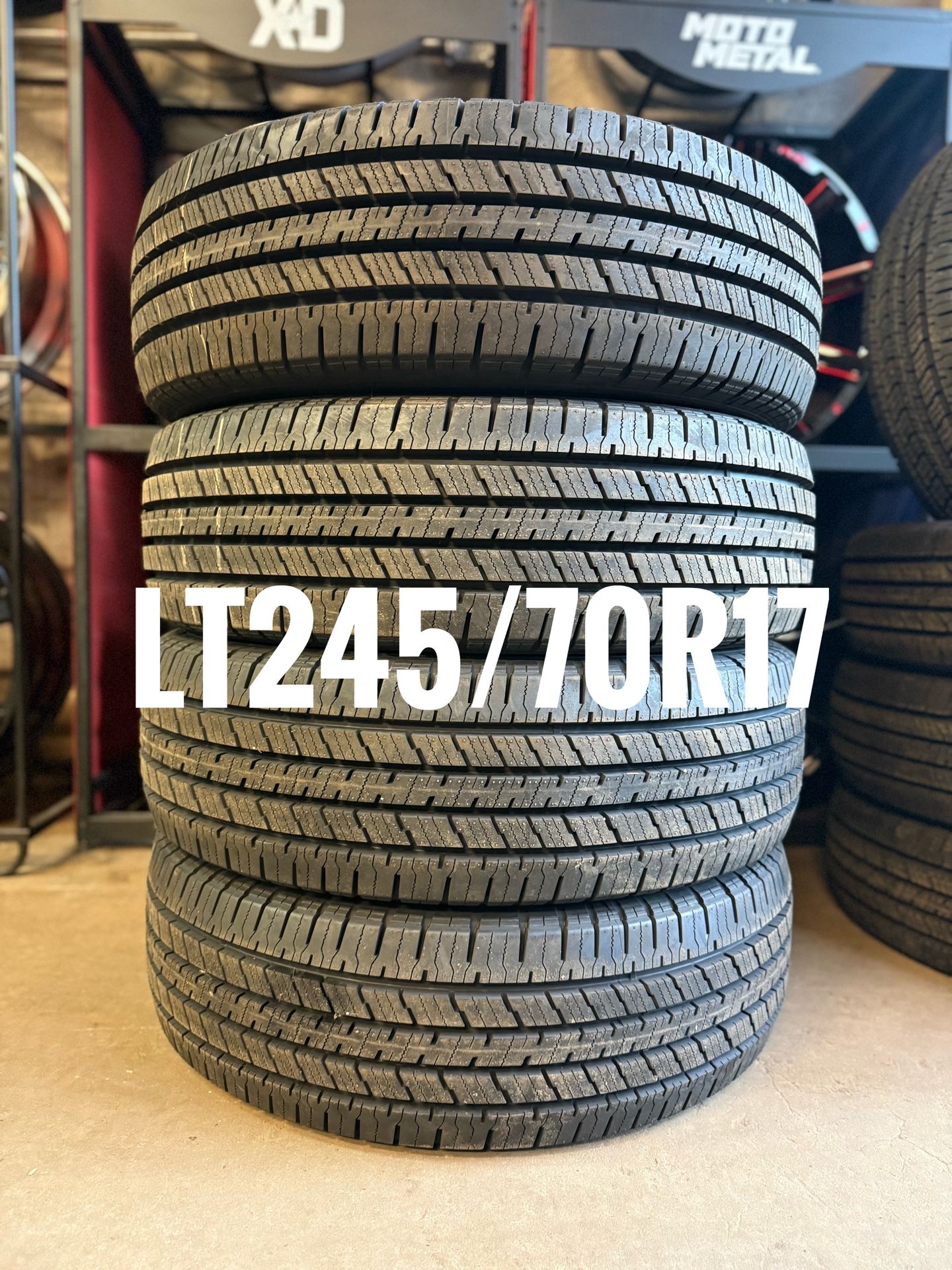 LT245/70R17 - HANKOOK - NEW - LT CARGO - NEW TIRE SET - CHRISTMAS SPECIAL 🎄
