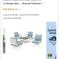 Brand New Hampton Bay Marina Point 5 Piece Set Worth Over $850!