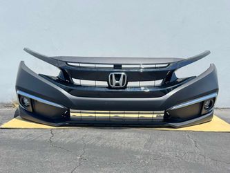 Nuevos bumpers, bonitos para honda civic sedan, 2019 a 2021 $375 ya armados