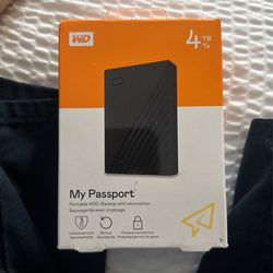 My Passport HHD 4 TB