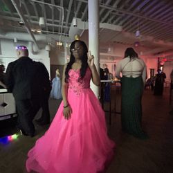 Amarra Pink Formal Dress