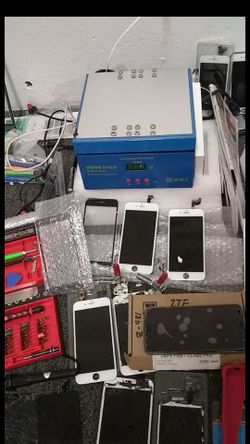 Replacement cracked screen Iphone-Samsung