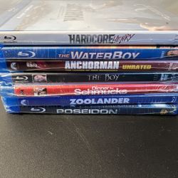 Unopened Blu-Ray Movies
