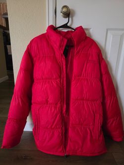 South Pole Red Puffer Jacket