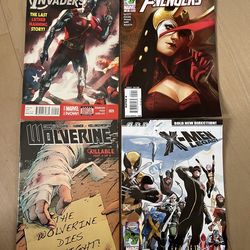 MARVEL Comic Books Set of 4