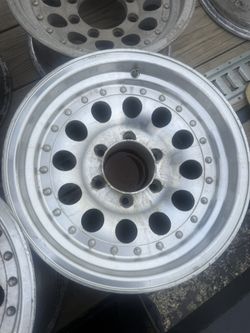 16 X 8 6 X 139.7 Pacer Wheels All Four Center Caps $400