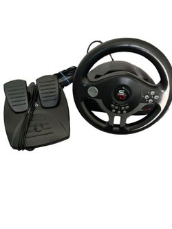 Superdrive SV250 Steering Wheel & Pedals - Like New