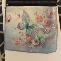 Crossbody Diamond Art Purse