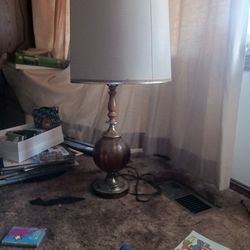 Vintage Lamp With Shade Thumbnail