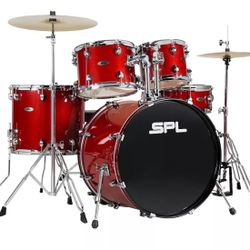 Sound Percussion Labs 5PC Unity II All In One Drum Set Desert Red Speckle Looking For Offers 