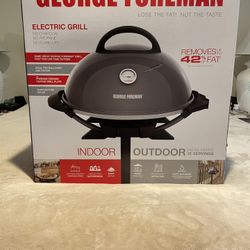 George Foreman Indoor Outdoor Electric Grill