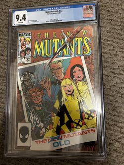 CGC Slab Marvel New Mutants 32 9.4 Comic Book!
