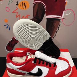 New Nine Dunk Low Chicago Split Sz 9.5 DS