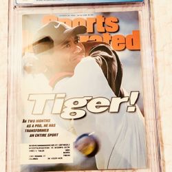 8.5 Graded Tiger Woods Sports Illustrated Magazine 