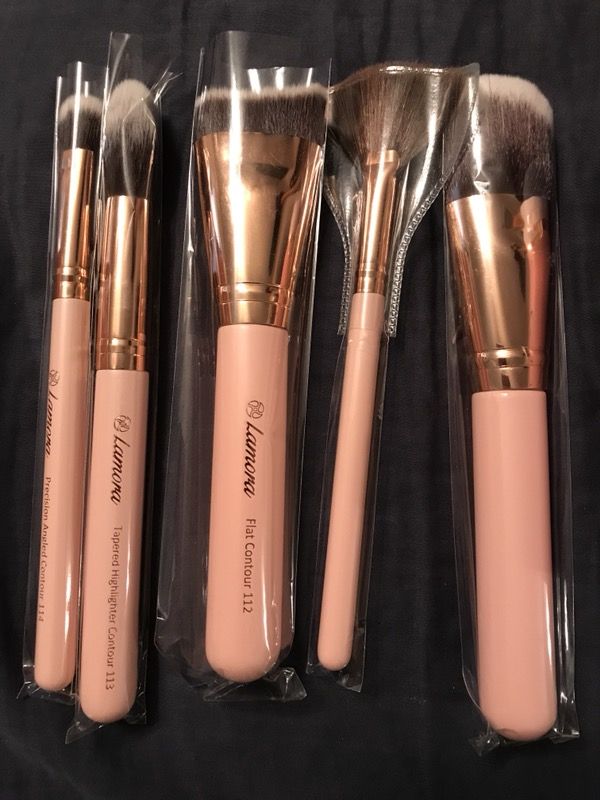 Foundation Kabuki Makeup Brush Set Powder Blush Concealer Contour Brushes Perfect For Liquid