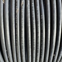 RG -58/U REMEE PRODUCTS MADE IN THE USA   SPOOL OF WIRE