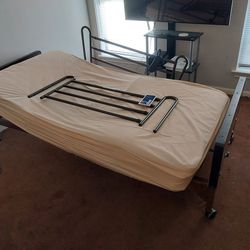 "Drive"  Medical Adjustable Hospital Bed – Electric, Rails Included, Clean & Working