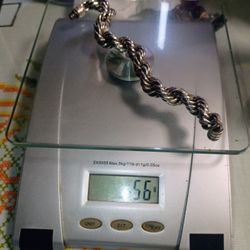 Silver Bracelet 56 Grams 