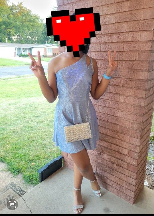 Periwinkle Homecoming Dress size 5 $50